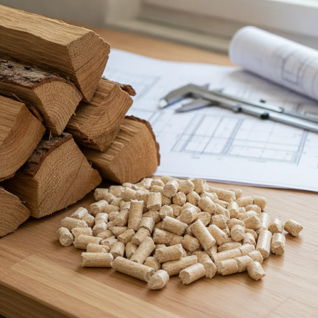comparatif pellets vs bois bûche