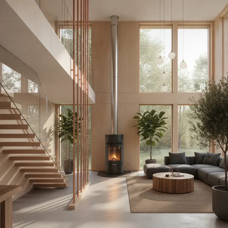 Poêle canalisable maison étages | guide 2026 - poele canalisable maison etages