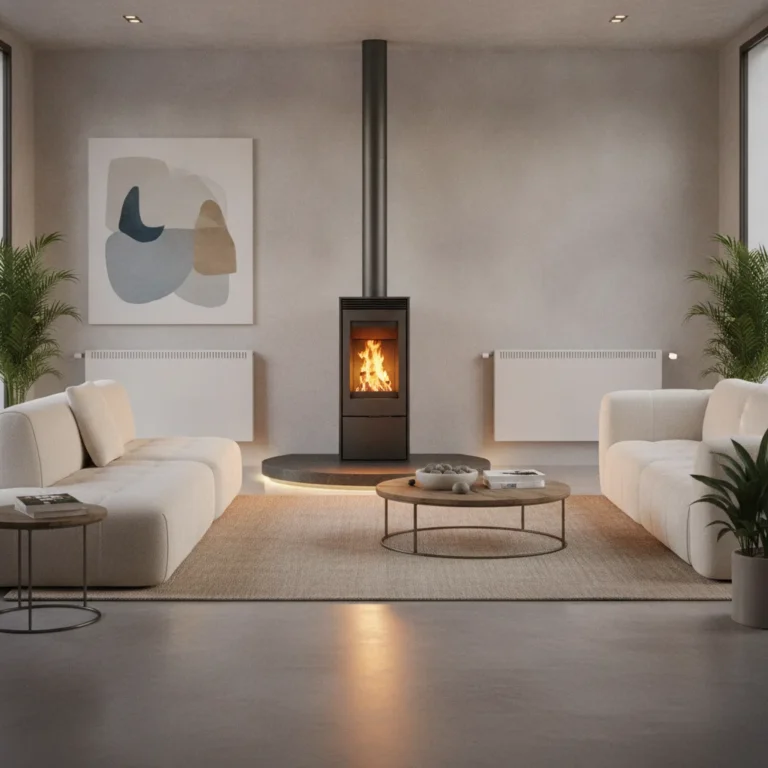 Poêle pellets hydro pour chauffage central | Guide 2026 - poele pellets hydro chauffage central