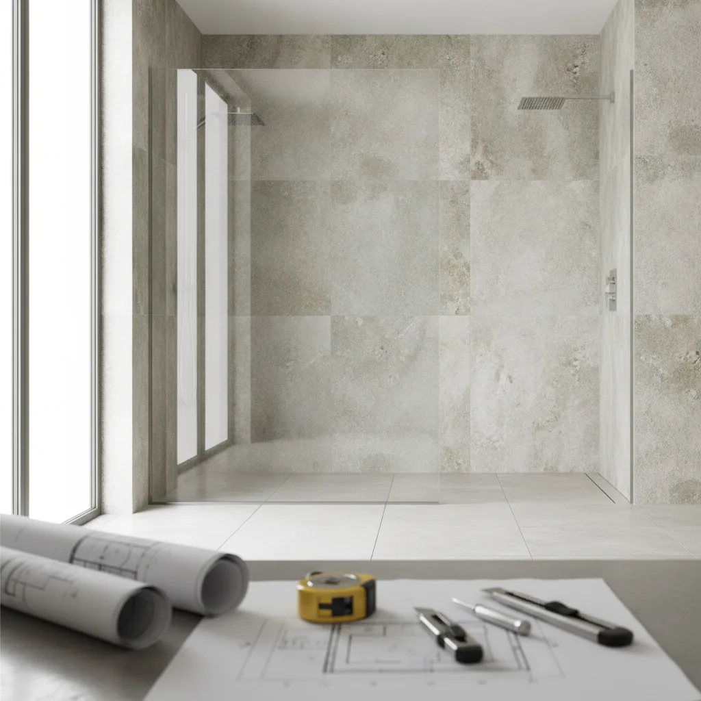 Douche italienne, installation en Valais, prix 2026 - douche italienne installation valais