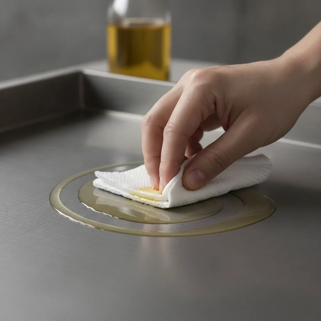 entretien plancha inox nettoyage