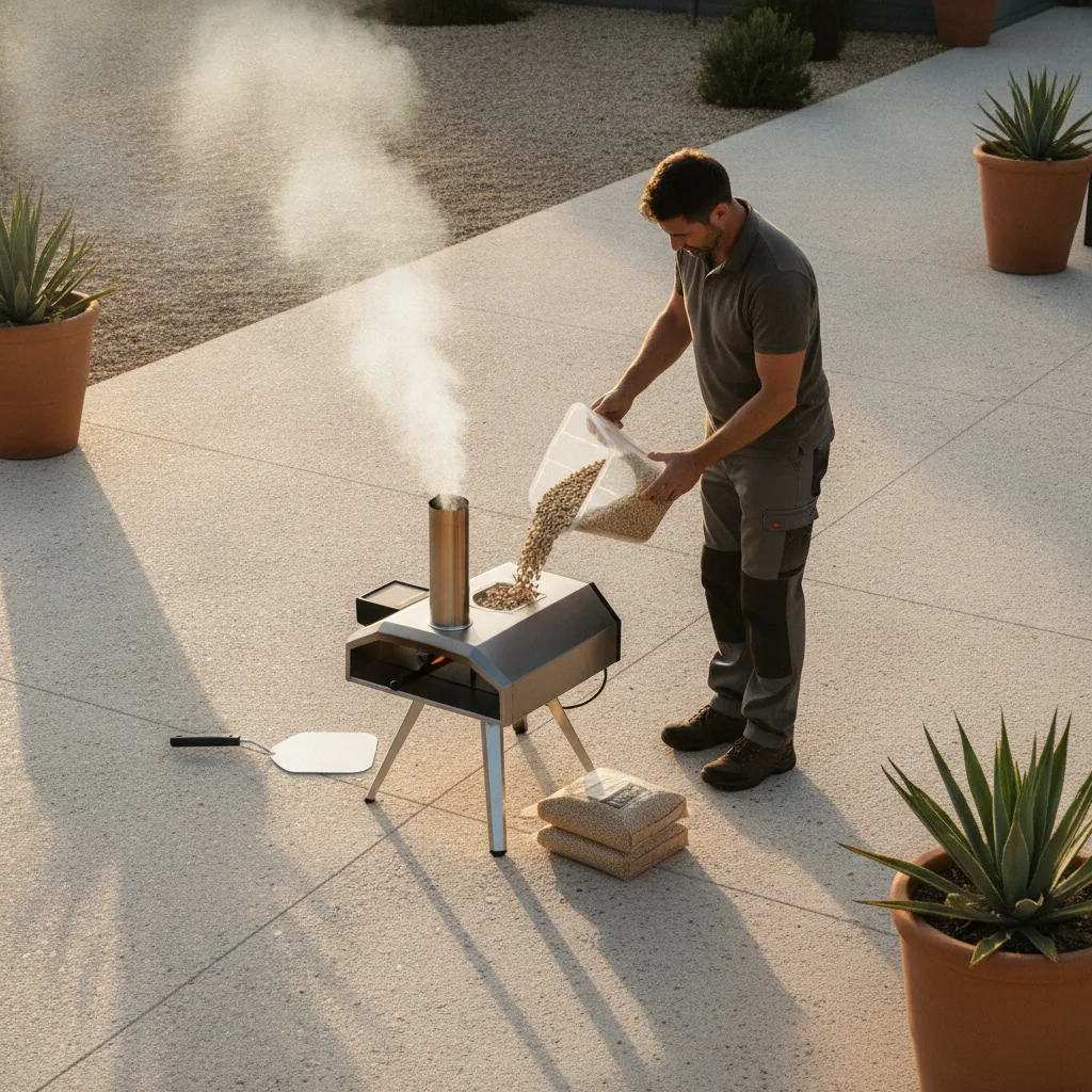 four pizza pellets extérieur guide