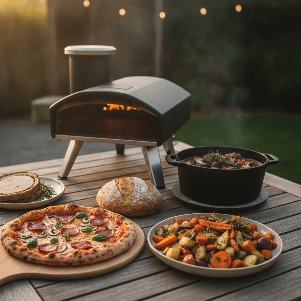 four pizza pellets extérieur guide