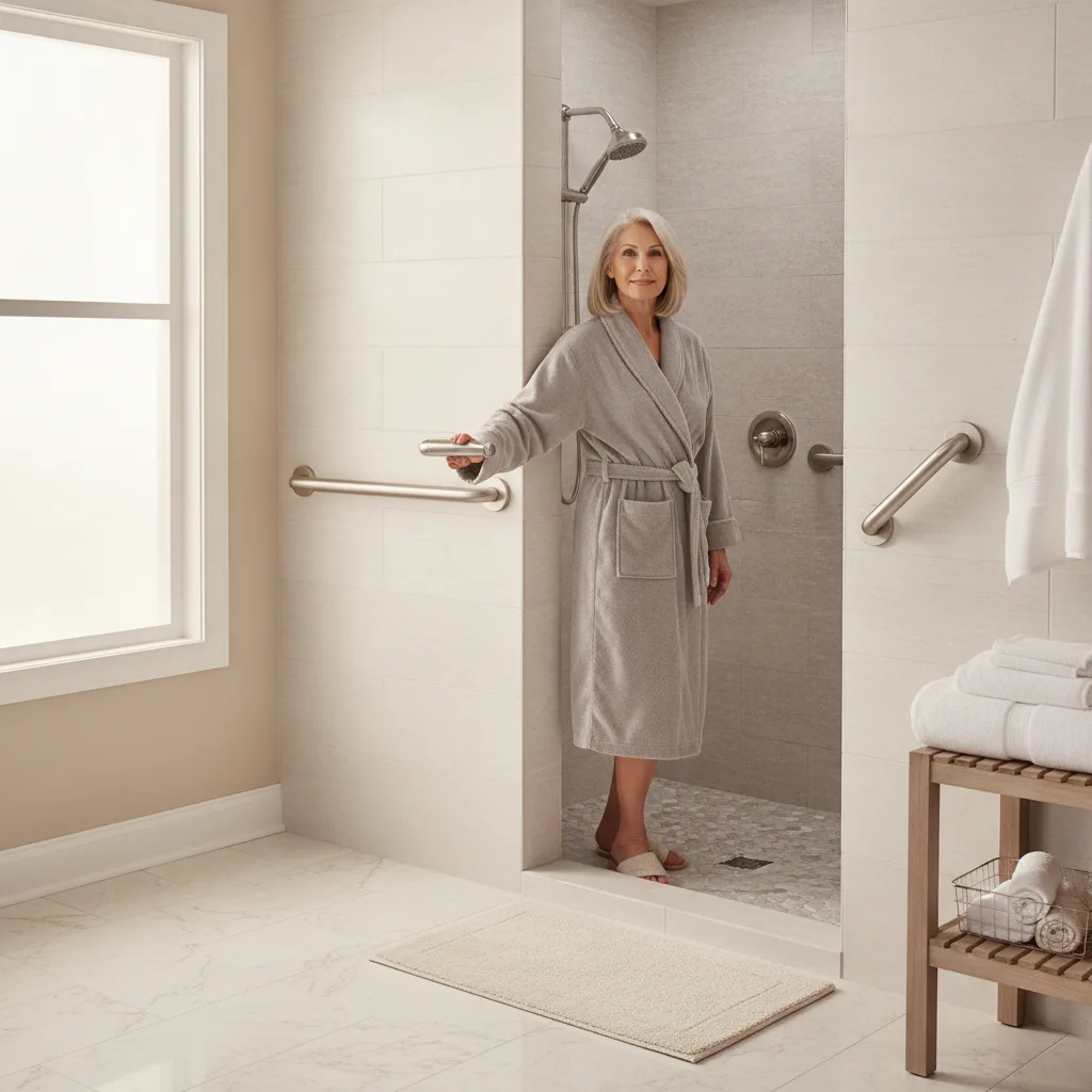 salle de bain PMR senior Valais